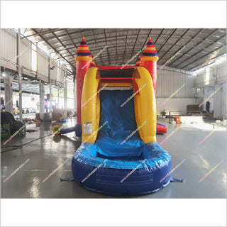 Commercial Inflatable Jumping Castle Bouncer Splash Pool Inflatable Bounce House Water Slide Combo Rental