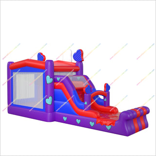 Fun Llama Inflatable Bounce House With Slide Nearby Inflatable Jumper Rentals Bouncy Castle Slide Combo