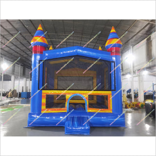 Bounce House Family Entertainment Center Inflatable Indoor Play Area Jumping Castle For Birthday Party