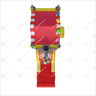 Circus Inflatable Bounce House Commercial Bouncer Slide Combo Inflatable Jump Zone Bouncing Castle With Slide For Sale