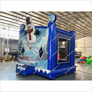 Christmas Snowman Decorations Inflatable Bounce House Near Me Bouncer Party Inflatable Bouncy Castle For Hire