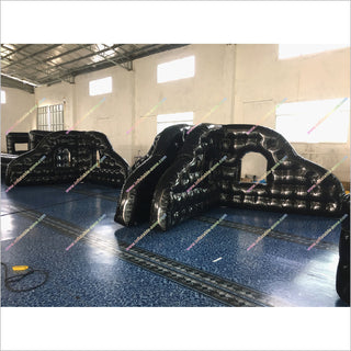 Inflatable Bunkers Laser Tag Near Me Nerf Wars Inflatable Battle Arena Team Building Games Indoor