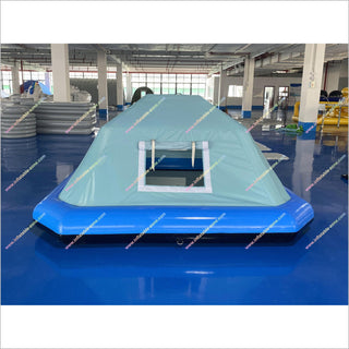 Shoal Tent Floating Inflatable House Tent Camping Water Commercial Inflatable Floating Tent For Camping