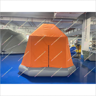 Inflatable Camping House Tent Shoal Floating Tent Camping Island Inflatable Tent For Water