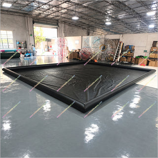 Environment-protection Inflatable Car Wash Water Containment Mat For Car Wash And Mobile Detailing