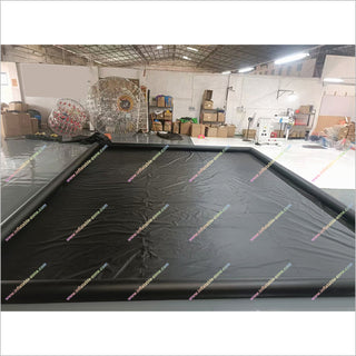 Environment-protection Inflatable Car Wash Water Containment Mat For Car Wash And Mobile Detailing