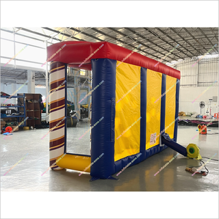 Fun Team Bonding Activities Ring Toss Milk Smash And Ferris Wheel Toss 3-In-1 Inflatable Carnival Games For Rent