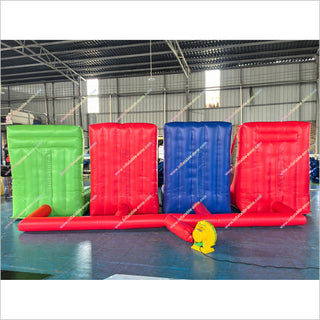 Fun Time Inflatables Basketball Hoop Shot Tic Tac Toe 4In1 Commercial Rental Inflatable Carnival Games For Sale