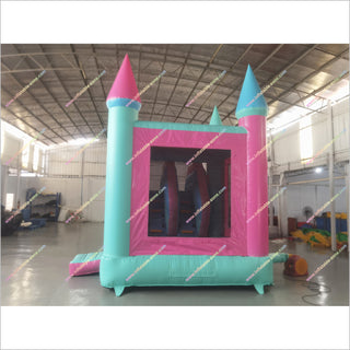 Inflatable Castle Water Slide Combo Big Splash Swimming Pool Double Slide Water Bounce House
