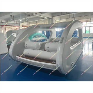 Inflatable Catamaran Boat Water Party Boat Blow Up Catamaran Inflatable Houseboat Luxury Yacht For Sale