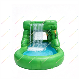 Outdoor Water Play Ideas Inflatable Cave Pool Backyard Inflatable Water Park Waterfall Cave Pool