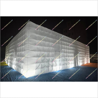 club tent rental Inflatable Club Rental Marquee Nightclub Mobile Party Cube Inflatable Tent With Led Lighting