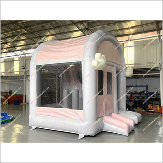 Cloud-Themed Inflatable Combo Bounce And Slide Big Inflatable House Bouncy Castle Slides To Buy