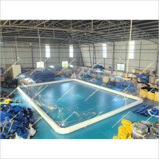 Spacious Inflatable Dome Pool Cover Blow Up Clear Bubble Tent Inflatable Cover For Pool