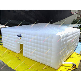 White Wedding Outdoor Inflatable Cube Party Tent Advertising Trade Show Inflatable Tent For Event
