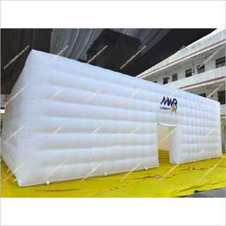 White Wedding Outdoor Inflatable Cube Party Tent Advertising Trade Show Inflatable Tent For Event
