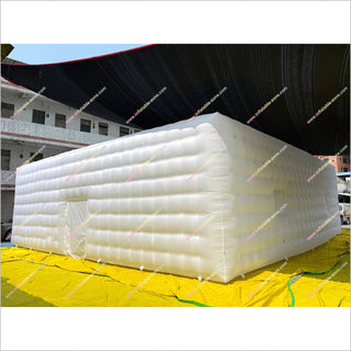 White Wedding Outdoor Inflatable Cube Party Tent Advertising Trade Show Inflatable Tent For Event