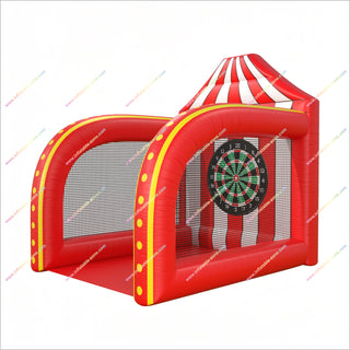 Inflatable Dartboard Football Throwing Target Carnival Game Inflatable Soccer Dart Board Games For Adults