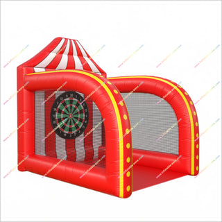 Inflatable Dartboard Football Throwing Target Carnival Game Inflatable Soccer Dart Board Games For Adults