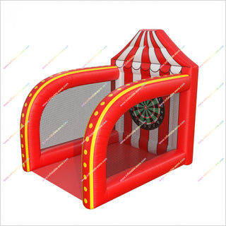 Inflatable Dartboard Football Throwing Target Carnival Game Inflatable Soccer Dart Board Games For Adults