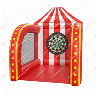 Inflatable Dartboard Football Throwing Target Carnival Game Inflatable Soccer Dart Board Games For Adults