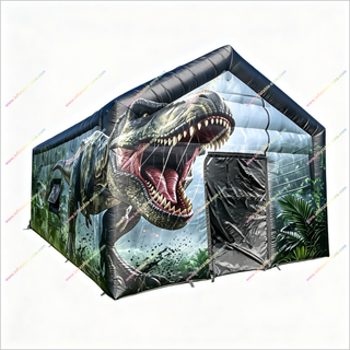 Outdoor Team Building Events Inflatable Dinosaur Tent Portable Party Inflatable Tent House For Sale