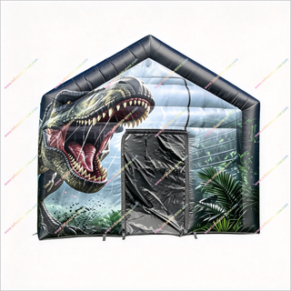 Outdoor Team Building Events Inflatable Dinosaur Tent Portable Party Inflatable Tent House For Sale