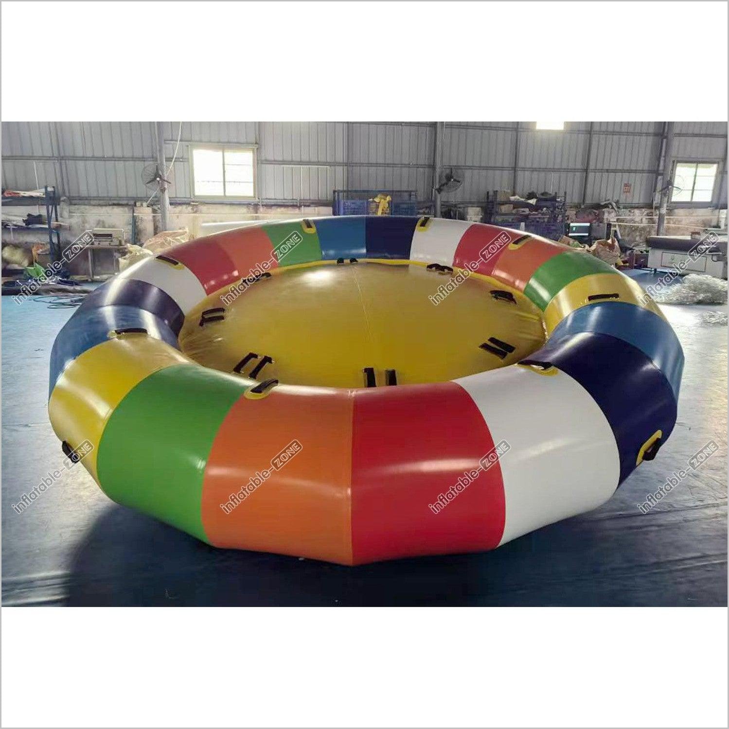 Rotating Inflatable Commercial Water Boat Towable Inflatable Rotating Water Toys Inflatable ...