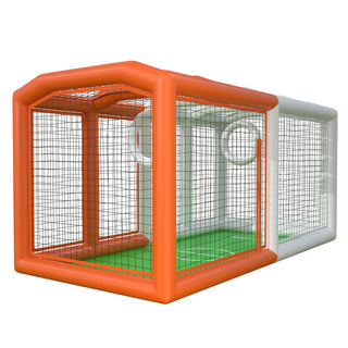 Outdoor Training Inflatable Drone Football Arena Frame Tent Soccer Field Inflatable Drone Battle Zone