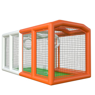 Outdoor Training Inflatable Drone Football Arena Frame Tent Soccer Field Inflatable Drone Battle Zone