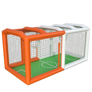 Outdoor Training Inflatable Drone Football Arena Frame Tent Soccer Field Inflatable Drone Battle Zone