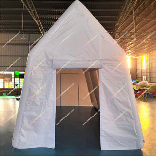 Large Inflatable Field Emergency Shelter Tent Modular Air Beam Medical Field Hospital Cabin Tent