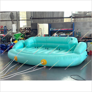 Crazy Water Sports Inflatable Floating Sofa Boat Ufo Sofa Inflatable Towable Couch Water Toys For Outside