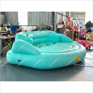 Crazy Water Sports Inflatable Floating Sofa Boat Ufo Sofa Inflatable Towable Couch Water Toys For Outside
