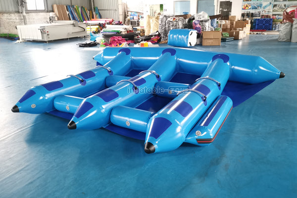 Commercial Inflatable Flying Fish Water Sports Games Inflatable Banana Boat Floating Water Toys
