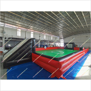 Inflatable Football Pitch To Buy Best Sport Games Inflatable Play Arena Indoor Soccer Field For Sale