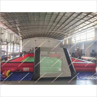 Inflatable Football Pitch To Buy Best Sport Games Inflatable Play Arena Indoor Soccer Field For Sale
