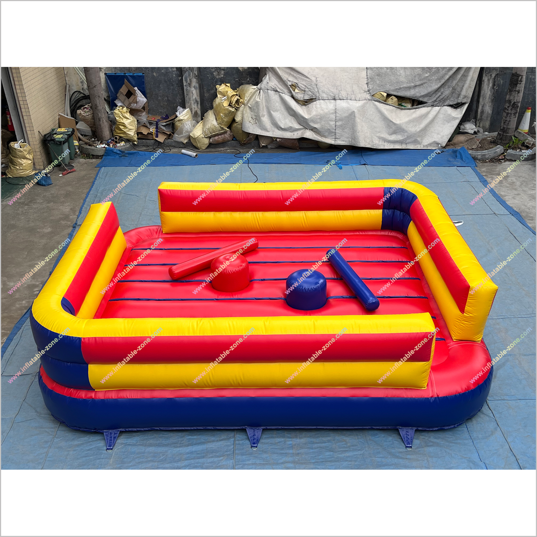 Jouse Inflatable Outdoor Play Game Inflatable Jousting Ring Interactive Playground Equi