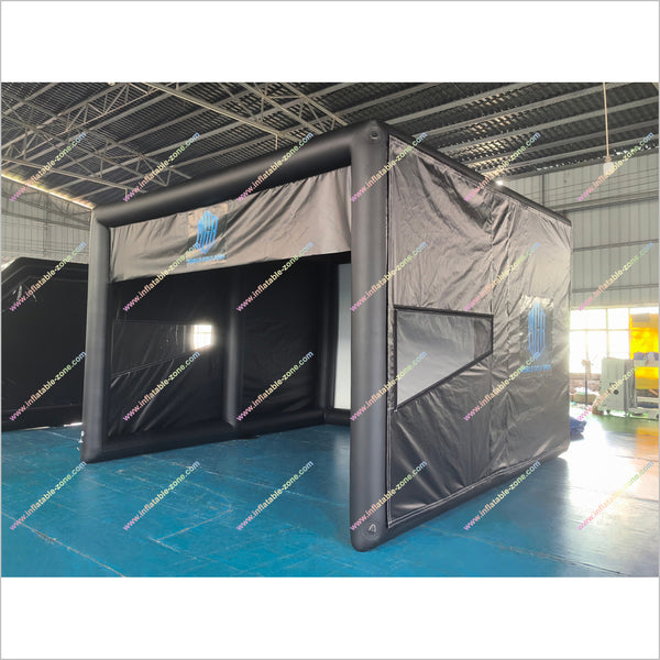 Luxury Mobile Inflatable Golf Enclosure Practice Simulator Cage Tent G