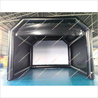 Hitting Screen Inflatable Golf Practice Simulator Inflatable Tunnel Tent For Indoor Training
