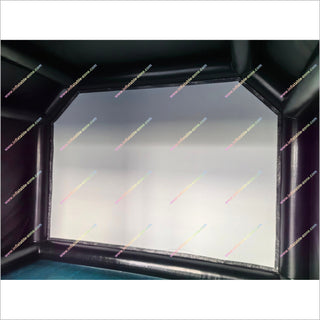 Hitting Screen Inflatable Golf Practice Simulator Inflatable Tunnel Tent For Indoor Training