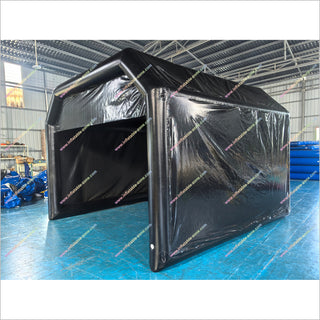 Inflatable Golf Simulator Enclosure With Impact Screen Nflatable Golf Hitting Cage Indoor Golf Simulator For Sale