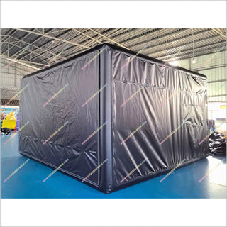 Indoor Hitting Cages Commercial Inflatable Golf Simulator Enclosure Projector Screen For Golf