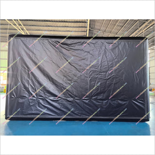 Indoor Hitting Cages Commercial Inflatable Golf Simulator Enclosure Projector Screen For Golf