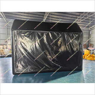 Inflatable Golf Simulator Enclosure With Impact Screen Nflatable Golf Hitting Cage Indoor Golf Simulator For Sale