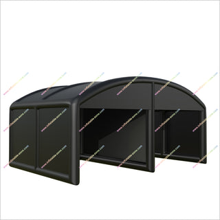 Custom Golf Simulator Enclosures Inflatable Luxury Party Tent 2-In-1 Games Arched Design Inflatable Golf Simulator For House