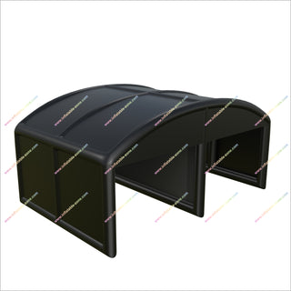 Custom Golf Simulator Enclosures Inflatable Luxury Party Tent 2-In-1 Games Arched Design Inflatable Golf Simulator For House