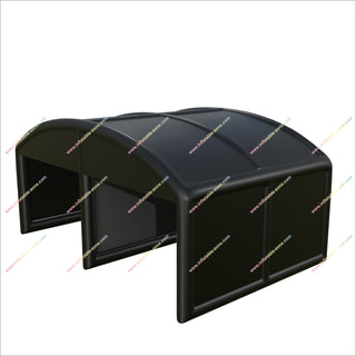 Custom Golf Simulator Enclosures Inflatable Luxury Party Tent 2-In-1 Games Arched Design Inflatable Golf Simulator For House