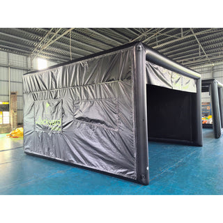Large Golf Simulator Hitting Screen Inflatable Golf Training Cage Tent Best Projector For Golf Simulator