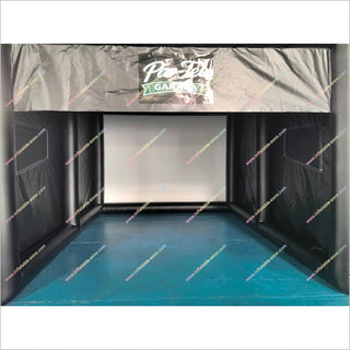 Professional Inflatable Golf Simulator Tent Indoor Sport Golf Impact Screen Enclosure Inflatable Hitting Cages